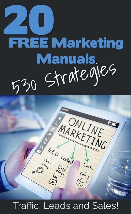 20 Free Marketing Manuals